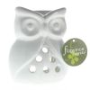 Fragrance Foundry White Ceramic Owl Oil Warmer