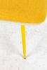 Dinning chair ;  set of two  color yellow; 300lbs