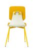 Dinning chair ;  set of two  color yellow; 300lbs