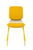 Dinning chair ;  set of two  color yellow; 300lbs