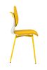 Dinning chair ;  set of two  color yellow; 300lbs