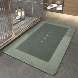 Napa Skin Super Absorbent Bath Mat Quick Drying Bathroom Rug (Color: Bath Mat 006)